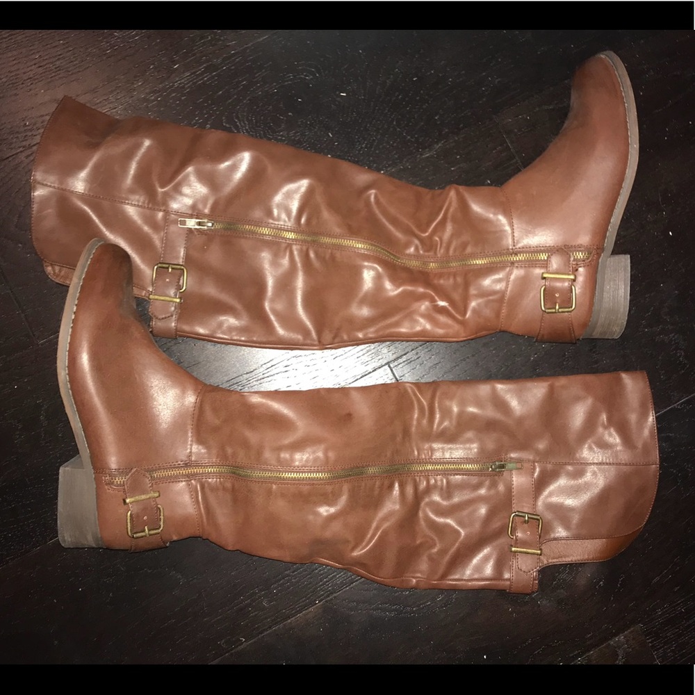 forever 21 riding knee boots size 8
